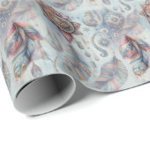 Dreamcatchers in een Boheems thema Cadeaupapier (Rol Hoek)