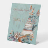 Dreamcatchers in een Boheems thema Reclamebord Met Voetstuk (Voorkant)