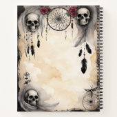 Dreamcatchers, Schedels & Rozen Notitieboek (Achterkant)