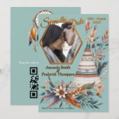 Dreamcaters in een Boheems thema Kaart (Voorkant / Achterkant)