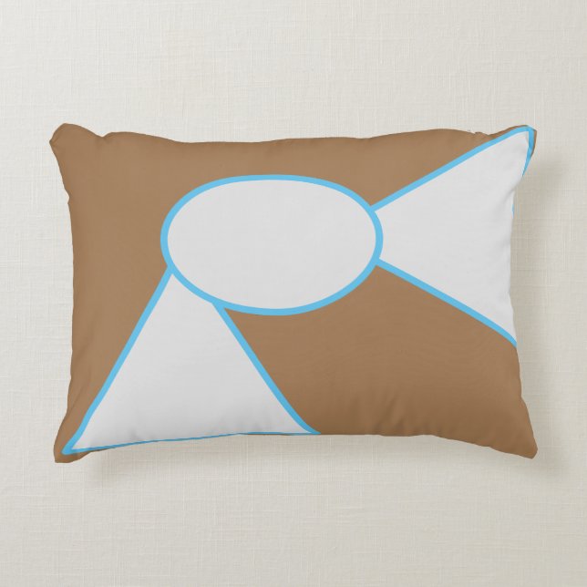 "DreamCloud Memory Foam Kussen: Ervaar Blissfu Accent Kussen (Voorkant)