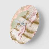 Dreamcore Pastel Clock – Celestial sagitarius Ronde Klok (Hoek)