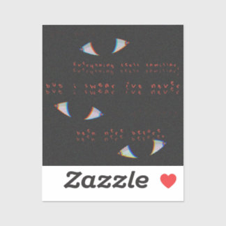 Dreamcore Vinyl Sticker - Eyes