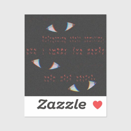 Dreamcore Vinyl Sticker - Eyes (Vel)