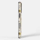 Dreamed Sunflowers Art Nouveau Case-Mate iPhone Case (Achterkant / Rechts)