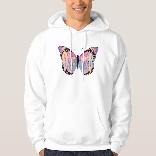 Dreamer Butterfly Vibes Hoodie (Voorkant)