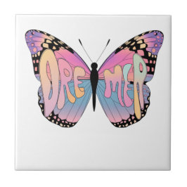 Dreamer Butterfly Vibes Tegeltje