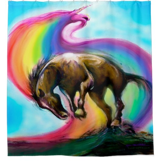 Dreamer douchegordijn (Voorkant)