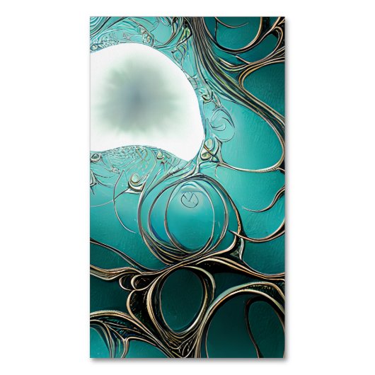 Dreamer Game Illusie van Landschap Matrix Light Da Magnetisch Visitekaartje (Voorkant Verticaal)