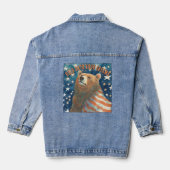 Dreamer Stars and Stripes Beer Denim Jacket (Achterkant)