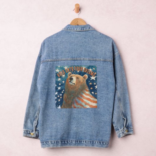 Dreamer Stars and Stripes Beer Denim Jacket (Hangar)