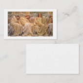 Dreamers – Albert Joseph Moore Visitekaartje (Voorkant / Achterkant)