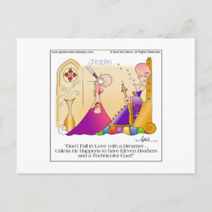 DREAMERS Cartoon Briefkaart door April McCallum