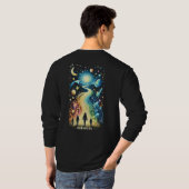 Dreamers lichtpaden t-shirt (Achterkant volledig)