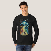 Dreamers lichtpaden t-shirt (Voorkant volledig)