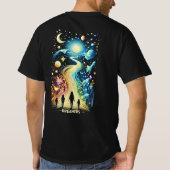 Dreamers lichtpaden t-shirt (Achterkant)