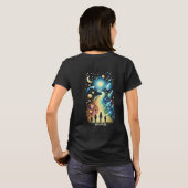 Dreamers lichtpaden t-shirt (Achterkant volledig)
