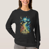 Dreamers lichtpaden t-shirt (Voorkant)