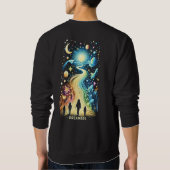 Dreamers lichtpaden trui (Achterkant)