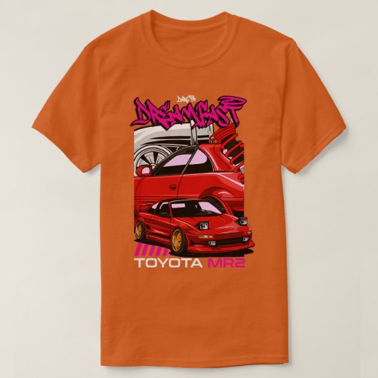 Dreamfast Toyota MR2 T-shirt (Design voorkant)