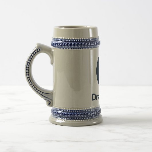 DreamHost Logo Stein Bierpul (Links)