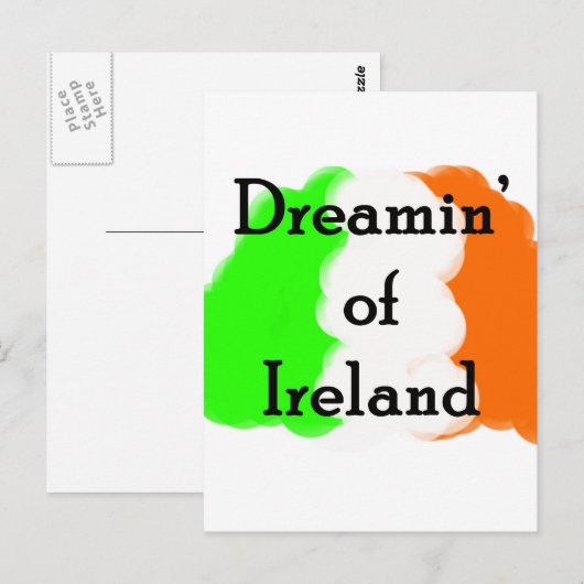 DREAMIN VAN IERLAND BRIEFKAART (Voorkant / Achterkant)