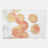 Dreaming abrikozen in de winter theedoek (Horizontaal)