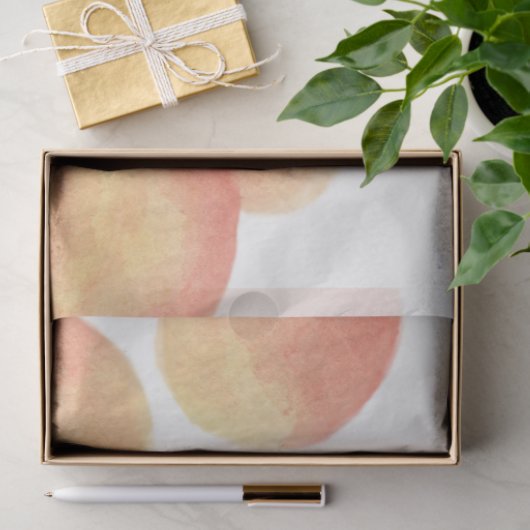 Dreaming abrikozen in de winter tissuepapier (Geschenk)