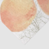 Dreaming abrikozen in de winter tissuepapier (Detail)