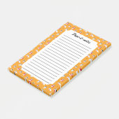 Dreaming avontuurlijk kat op vis post-it® notes (Schuin)