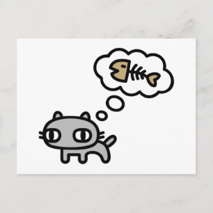 Dreaming Cat Briefkaart