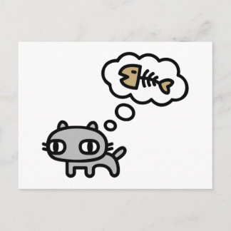 Dreaming Cat Briefkaart