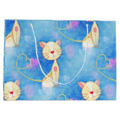 Dreaming Cat Groot Cadeauzakje (Achterkant)