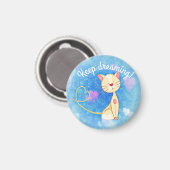 Dreaming Cat Magneet (Voorkant / Achterkant)