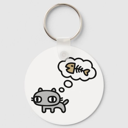 Dreaming Cat Sleutelhanger (Voorkant)