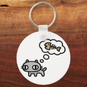 Dreaming Cat Sleutelhanger (Voorkant)