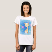 Dreaming Cat T-shirt (Voorkant volledig)