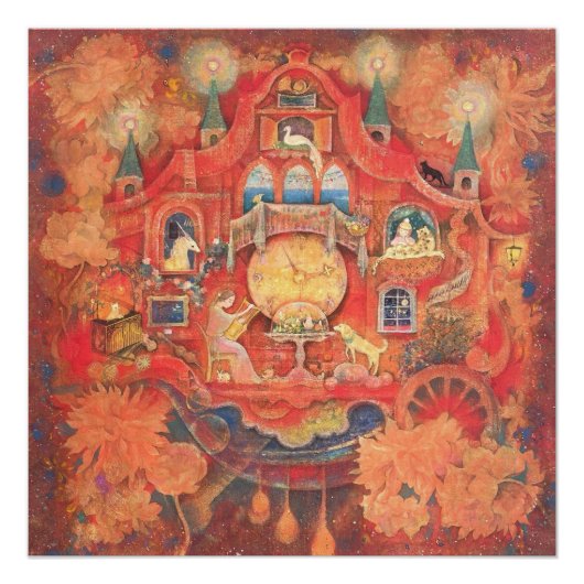 Dreaming Clock: The Automaton of Memories Perfect Poster (Voorkant)