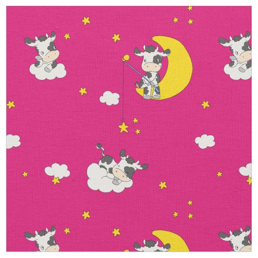 Dreaming Cow Stof (Close Up)