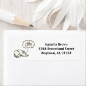 Dreaming Dog Retouradreslabels Etiket (Insitu)