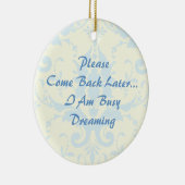 Dreaming door Hanger Keramisch Ornament (Rechts)