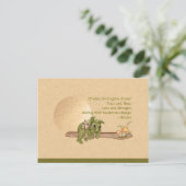 Dreaming dragon briefkaart (Staand voorkant)