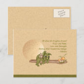 Dreaming dragon briefkaart (Voorkant / Achterkant)