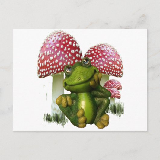 Dreaming Frog Briefkaart (Voorkant)