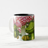 Dreaming Frog Tweekleurige Koffiemok (Voorkant links)