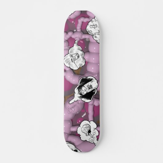 Dreaming Graffiti Persoonlijk Skateboard (Voorkant)