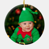 Dreaming Holiday Fox Ornament (Achterkant)