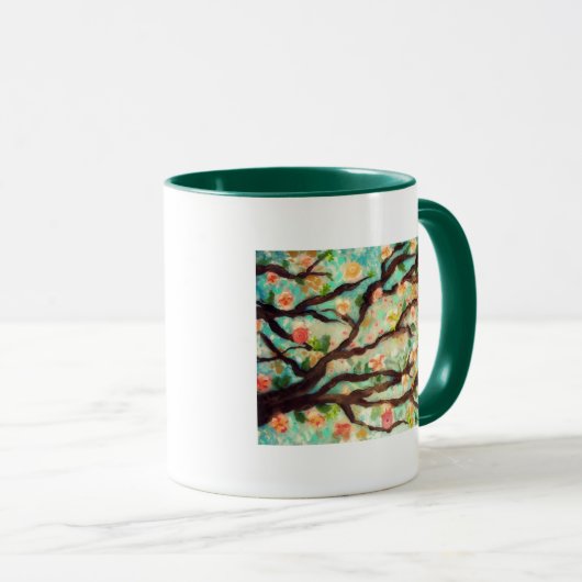 Dreaming in de mok Flowerbuds (Voorkant rechts)