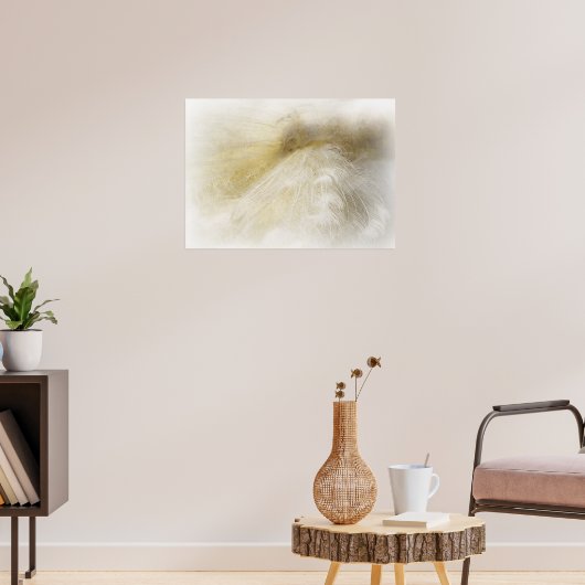 Dreaming in het wit poster (Woonkamer 3)