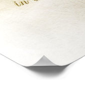 Dreaming in het wit poster (Hoek)